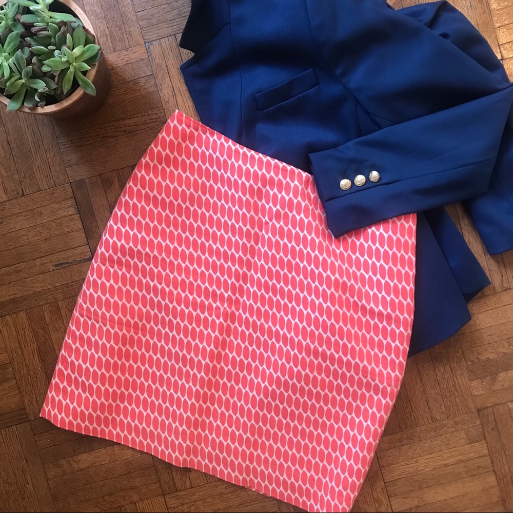 Ann Taylor Mod Printed Skirt